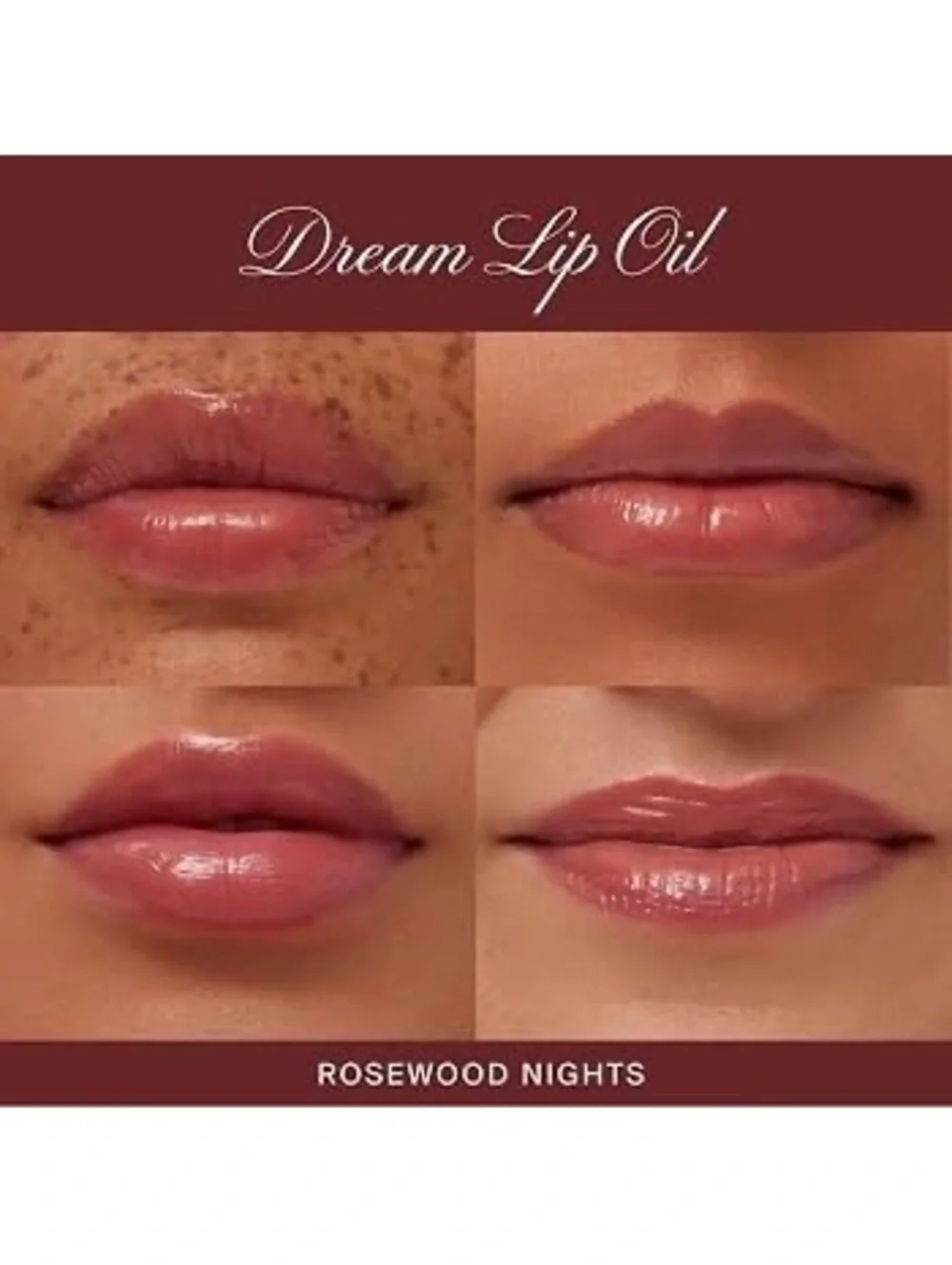 Summer Fridays Dream Lip Oil Rosewood Nights — NEW IN BOX
